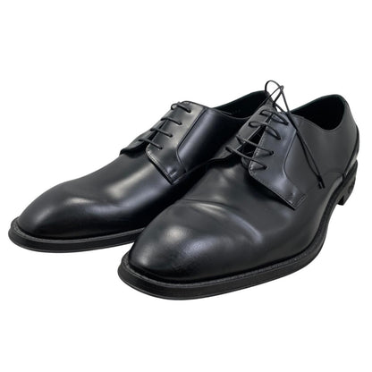 Louis Vuitton Leather Shoes Kensington Derby Black Monogram 10