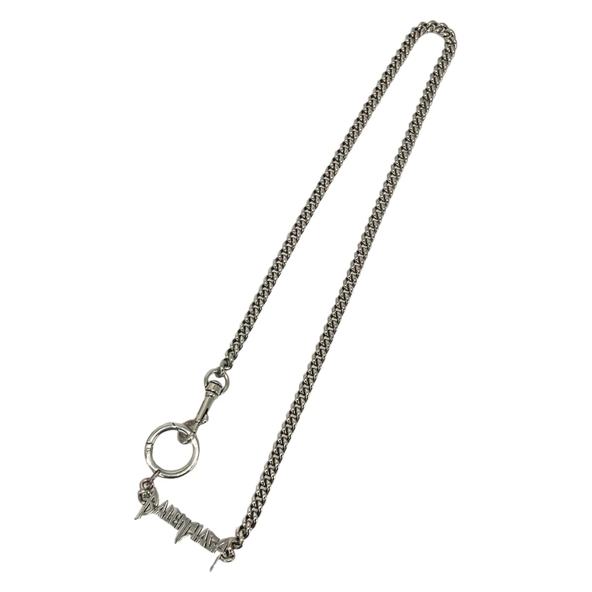 Balenciaga Key Holder Silver