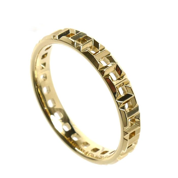 Tiffany & Co 18k Yellow Gold T True Ring — view 2