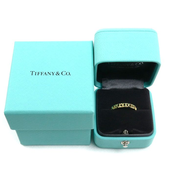 Tiffany & Co 18k Yellow Gold T True Ring — view 8