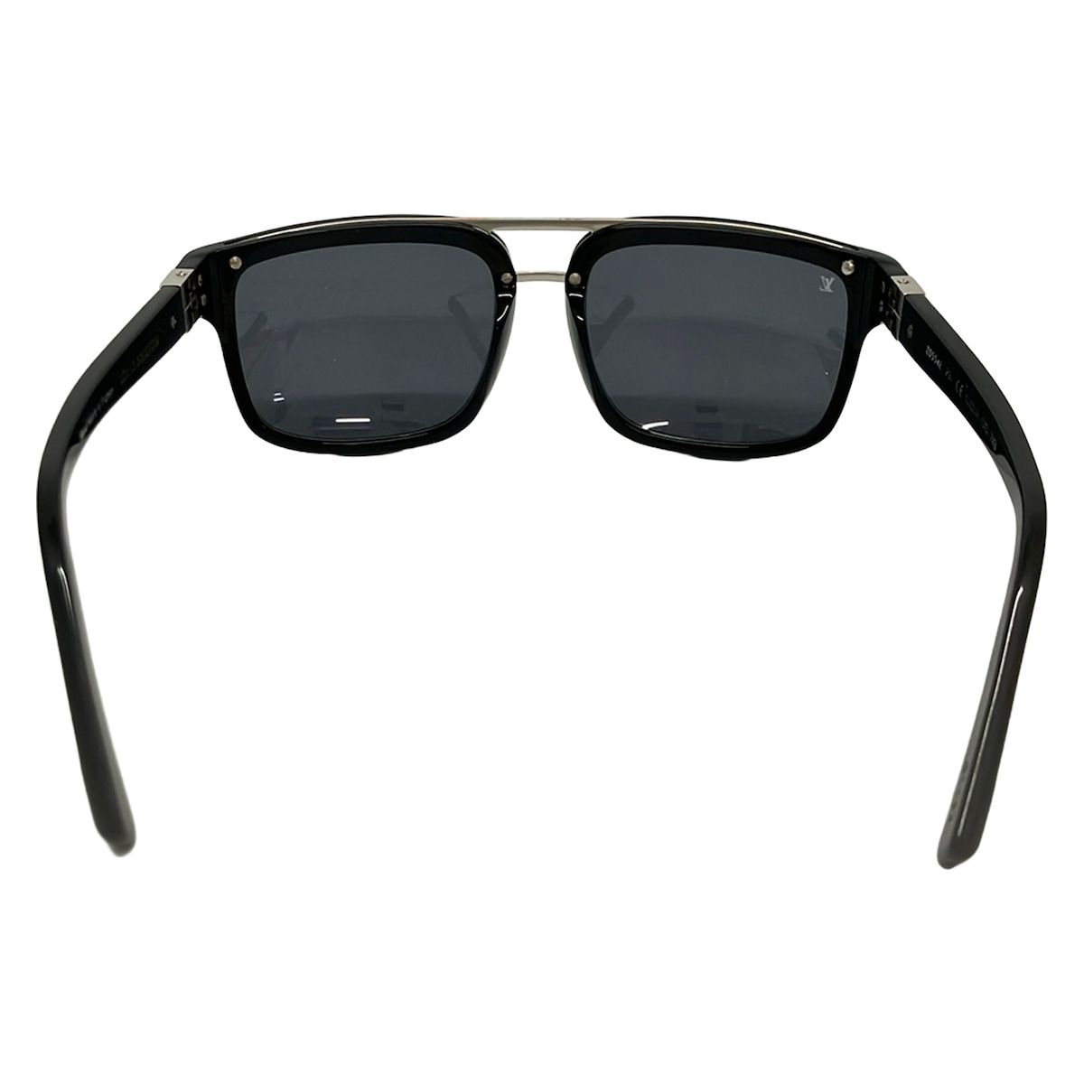 Louis Vuitton Sunglasses Dark Navy Black Silver Eyewear — view 3