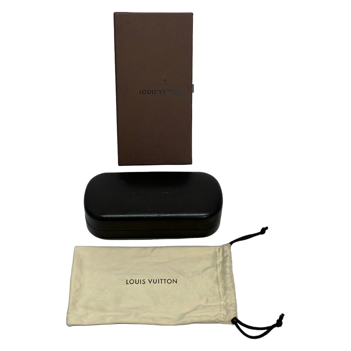 Louis Vuitton Sunglasses Dark Navy Black Silver Eyewear — view 6