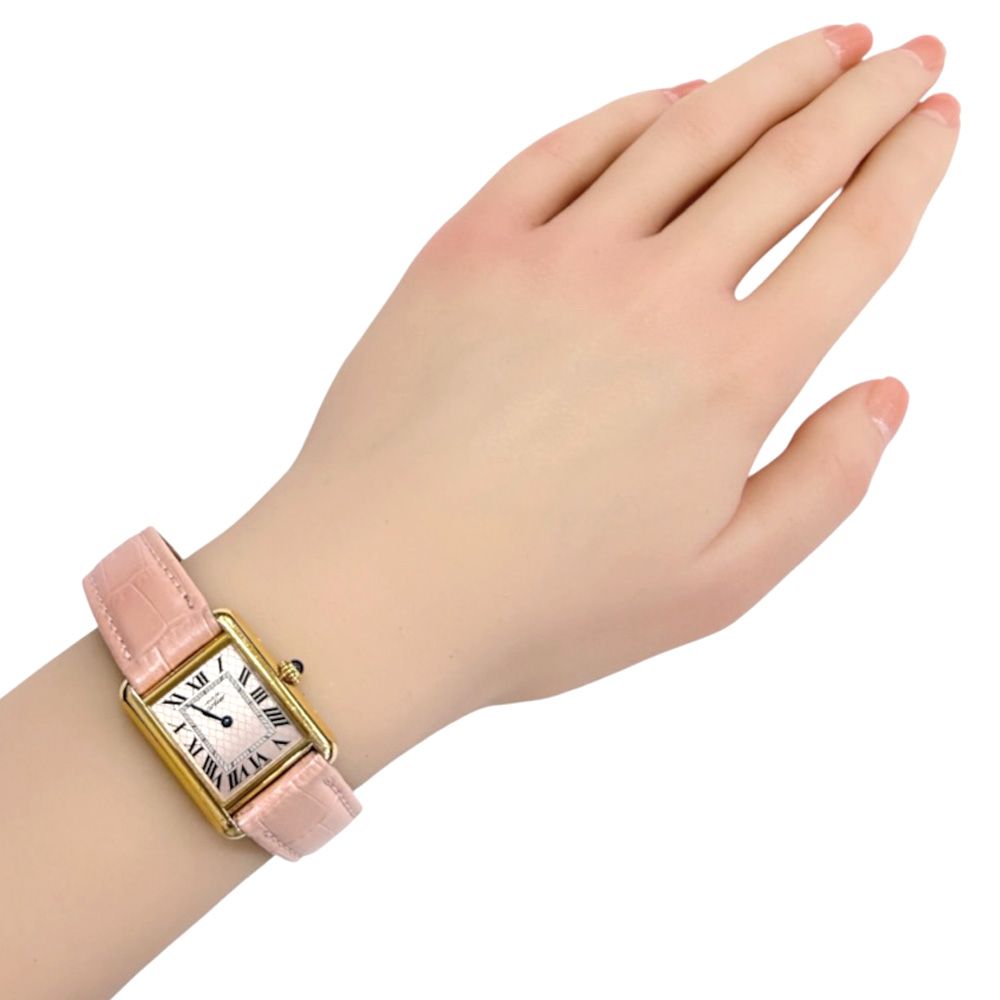 Cartier Must Tank SM Acquarino Watch Quartz — view 2