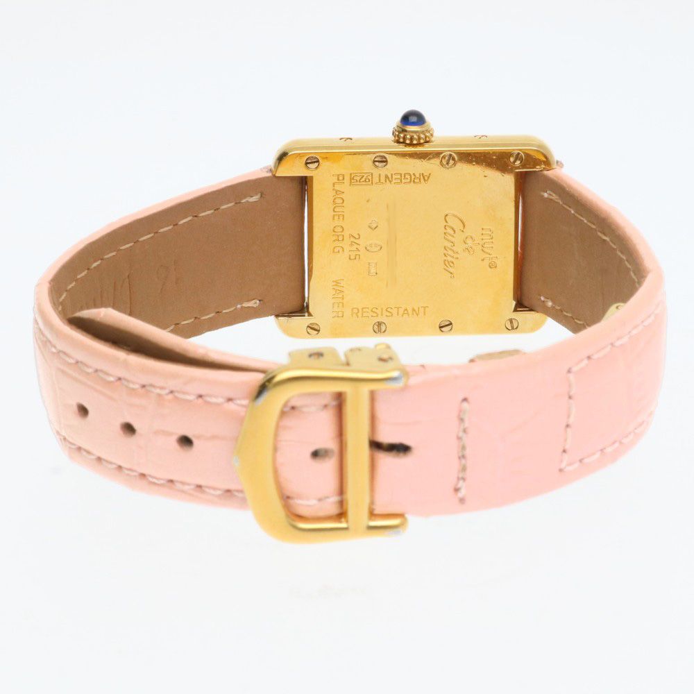 Cartier Must Tank SM Acquarino Watch Quartz — view 5