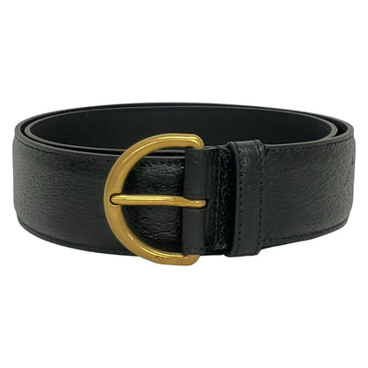 Gucci Belt 80 32 Black Leather