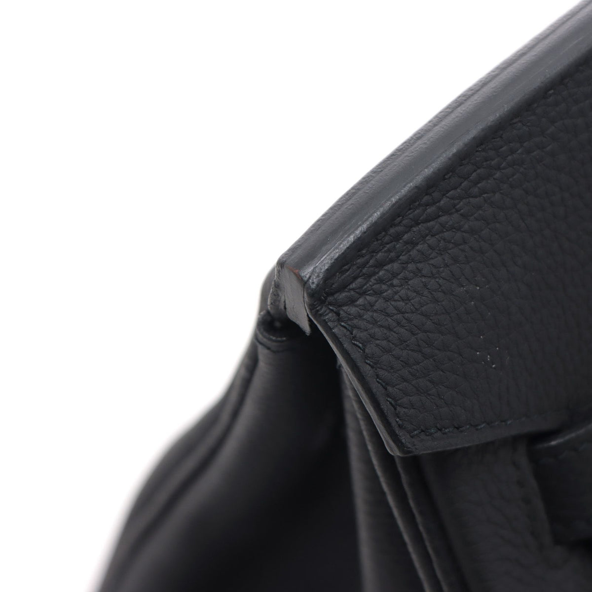 Hermes Birkin 35 Black Silver Handbag Togo — view 6