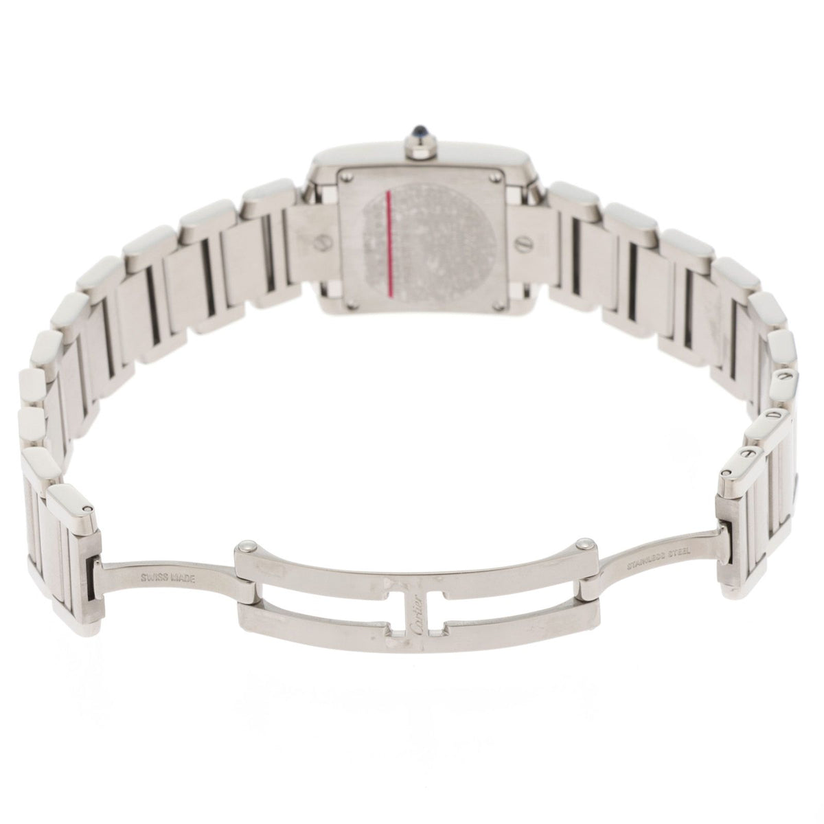 Cartier Tank Francaise SM Watch Steel Silver Dial Quartz — view 6