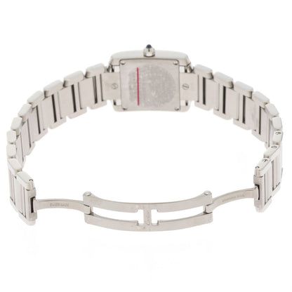 Cartier Tank Francaise SM Watch Steel Silver Dial Quartz — view 6
