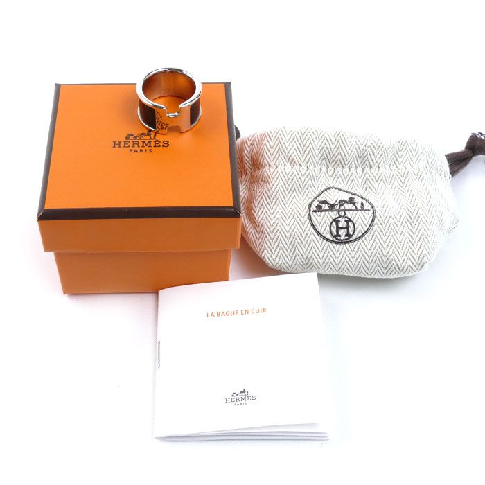 Hermes Veau Madame Olympe GM Ring — view 6