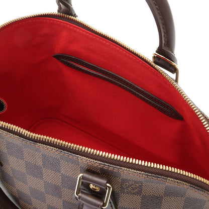 Louis Vuitton Alma Damier Handbag Canvas Brown — view 6
