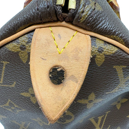 Louis Vuitton Speedy 30 Monogram Brown Handbag — view 8