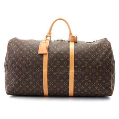Louis Vuitton Keepall 60 Monogram Boston Bag Canvas