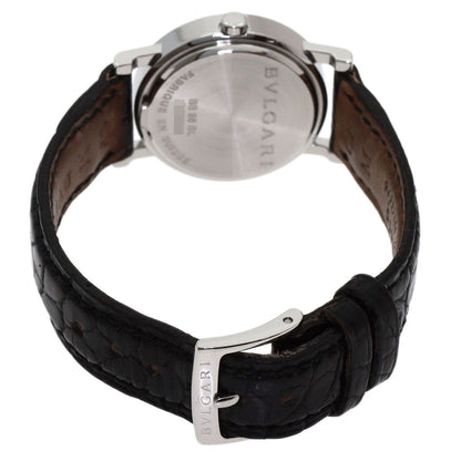 Bvlgari 12 Diamond Watch SS Leather — view 7