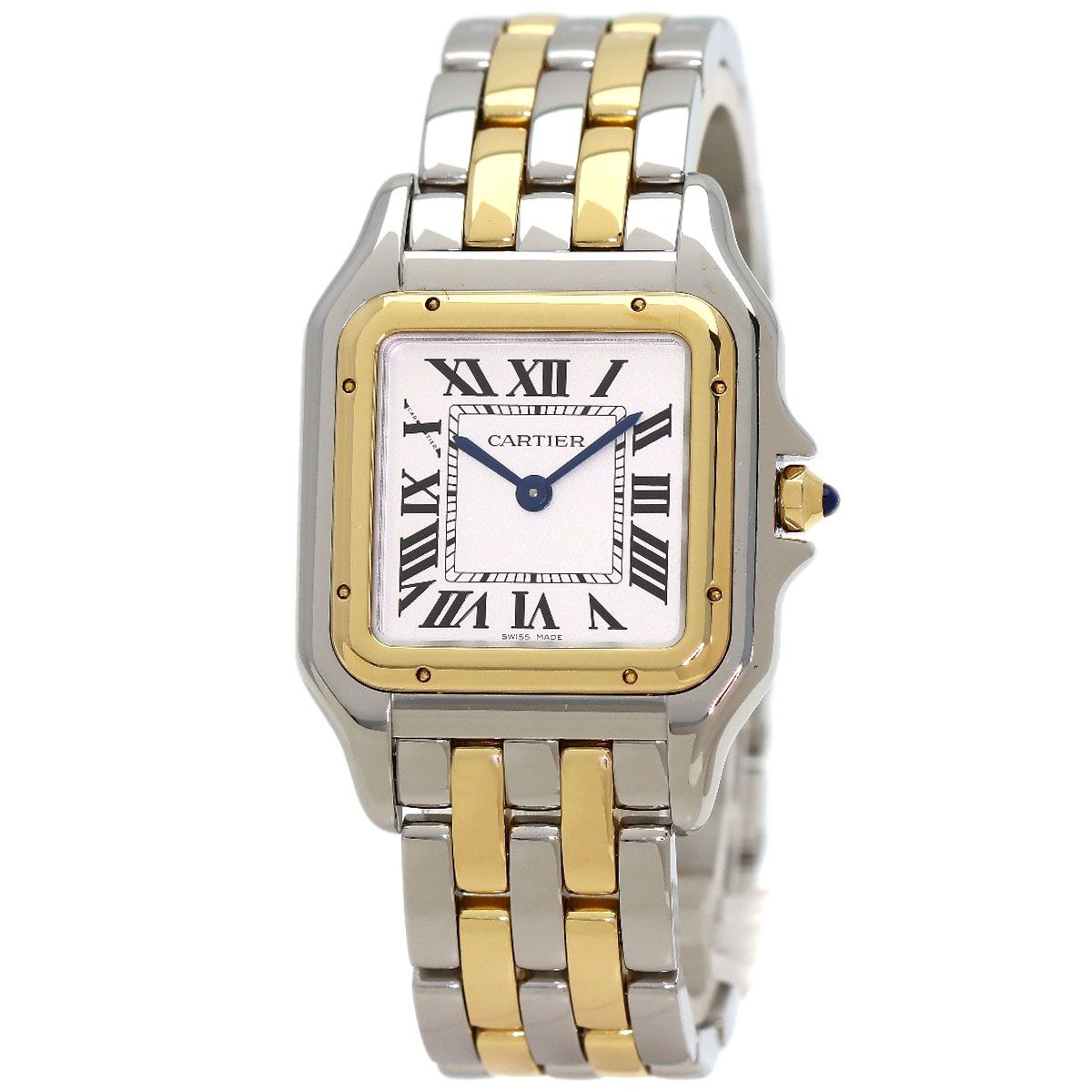 Cartier 2 Panthere MM Watch SS Yellow Gold Boys