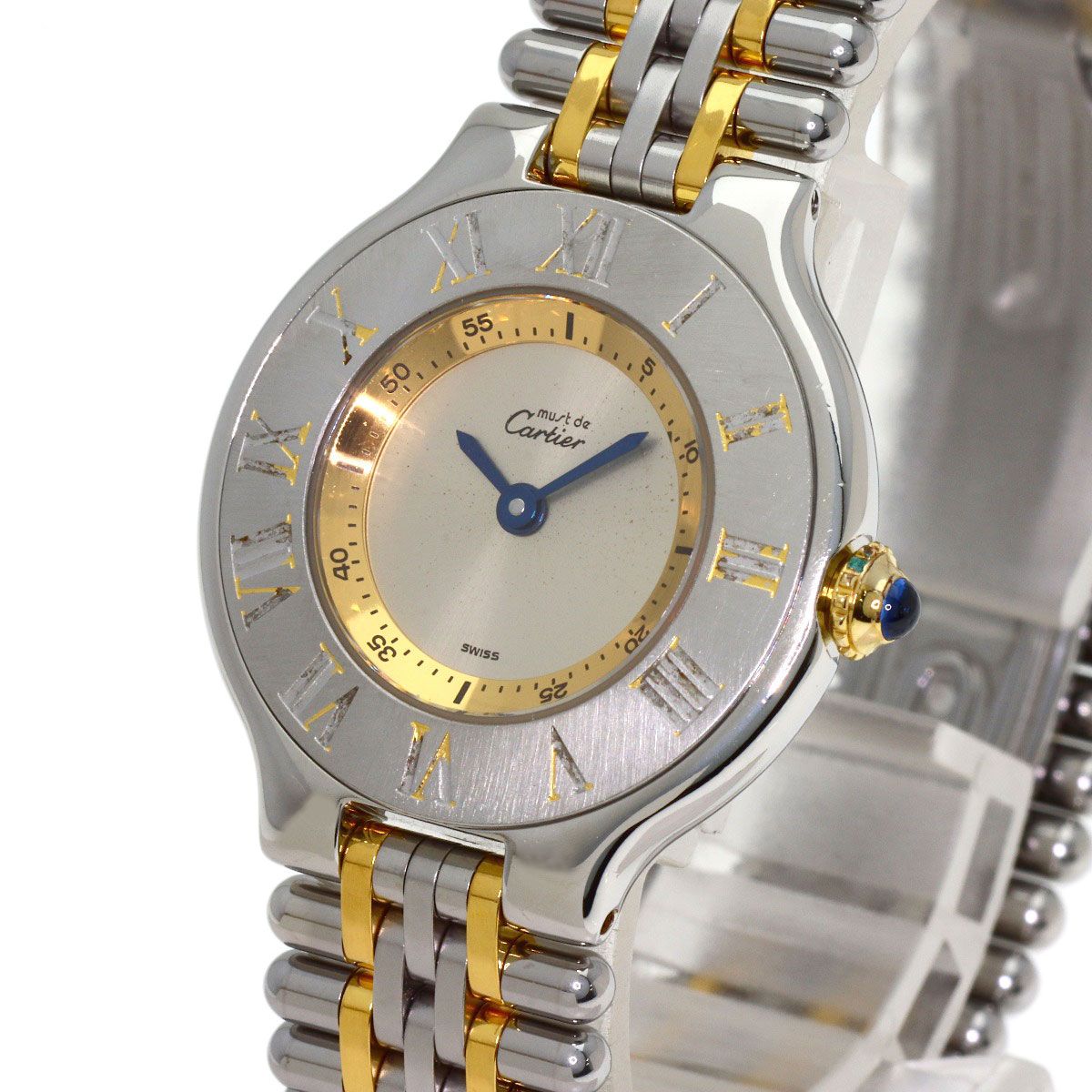 Cartier Must 21 SM Watch SS — view 3