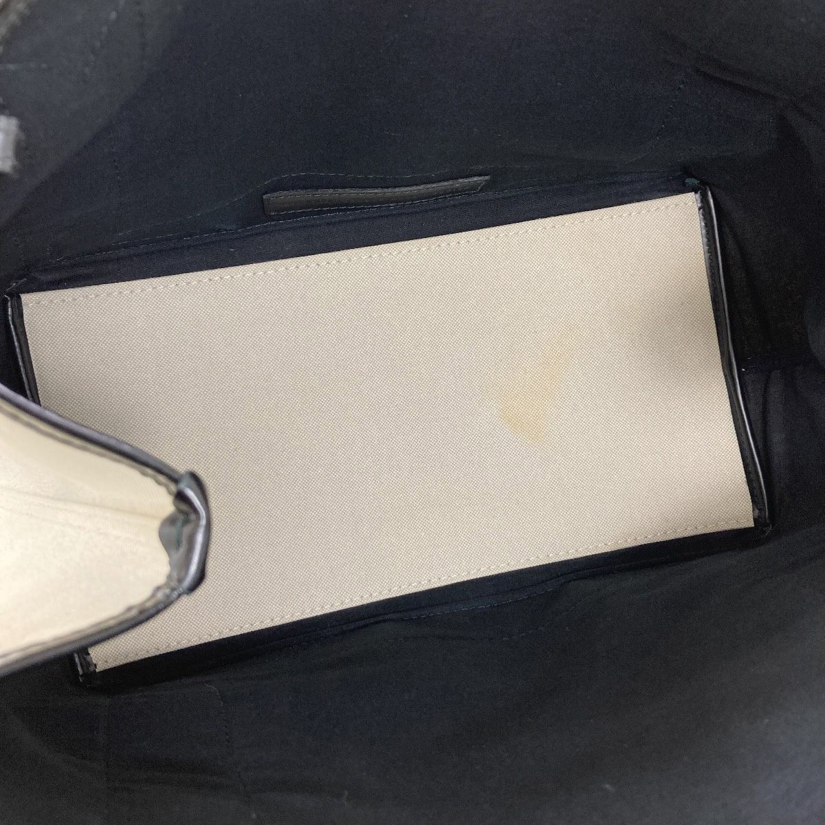 Balenciaga Navy Cabas Tote Bag Canvas — view 5