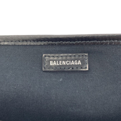 Balenciaga Navy Cabas Tote Bag Canvas — view 6