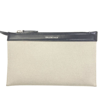 Balenciaga Navy Cabas Tote Bag Canvas — view 7