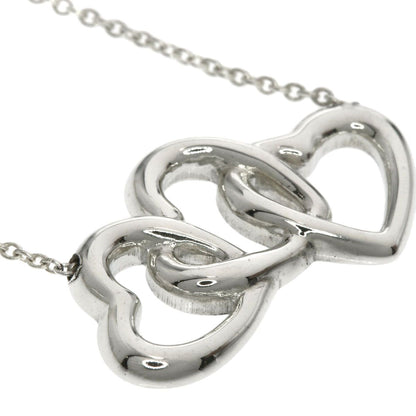 Tiffany & Co Triple Heart Necklace Silver — view 6