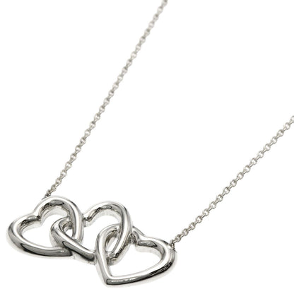 Tiffany & Co Triple Heart Necklace Silver