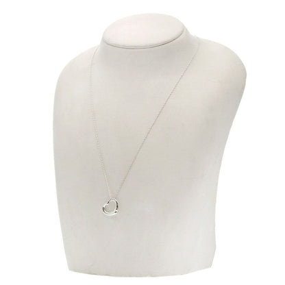 Tiffany & Co Open Heart Necklace Silver — view 5