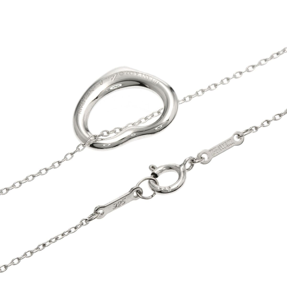 Tiffany & Co Open Heart Necklace Silver — view 2
