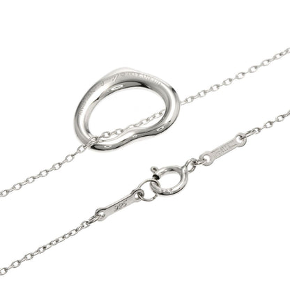 Tiffany & Co Open Heart Necklace Silver — view 2
