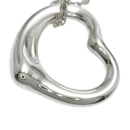 Tiffany & Co Open Heart Necklace Silver — view 6