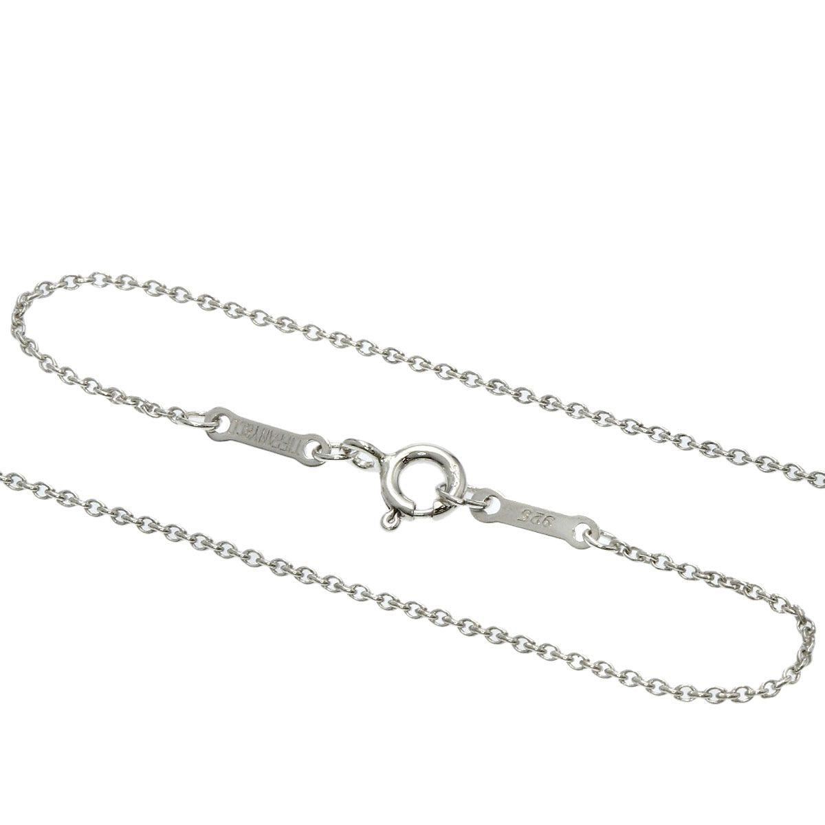 Tiffany & Co Open Teardrop Necklace Silver — view 3