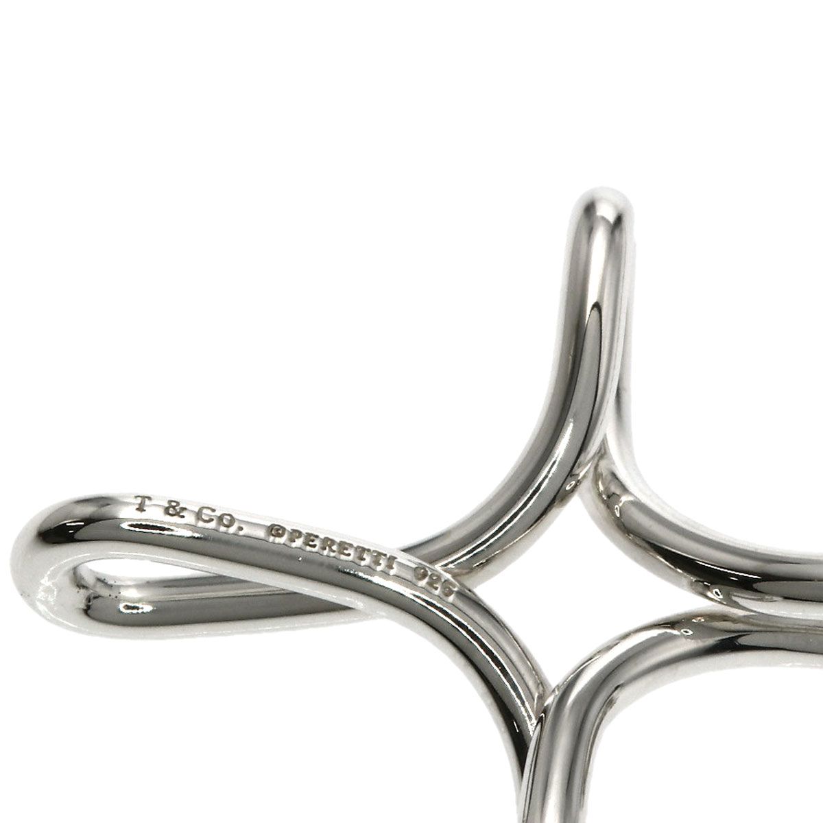 Tiffany & Co Infinity Cross Necklace Silver — view 4
