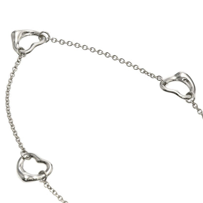 Tiffany & Co Triple Open Heart Necklace Silver — view 2