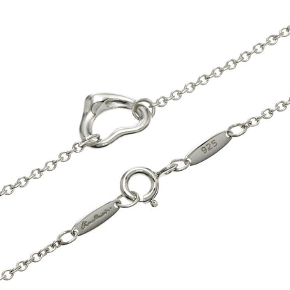 Tiffany & Co Triple Open Heart Necklace Silver — view 3