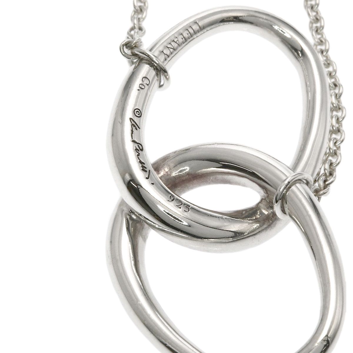 Tiffany & Co Double Loop Necklace Silver — view 4