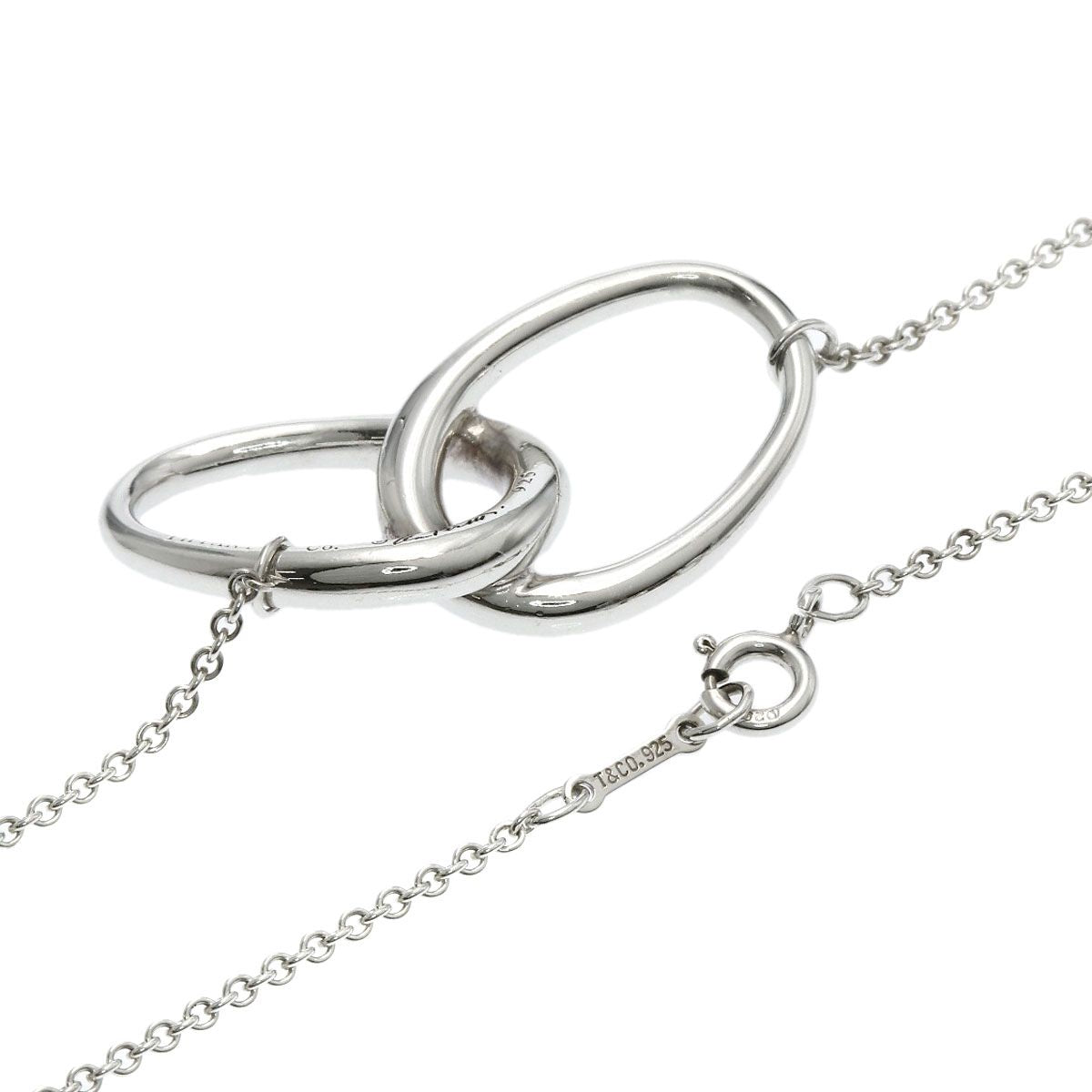 Tiffany & Co Double Loop Necklace Silver — view 2