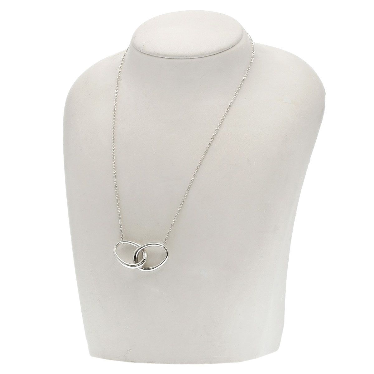 Tiffany & Co Double Loop Necklace Silver — view 5