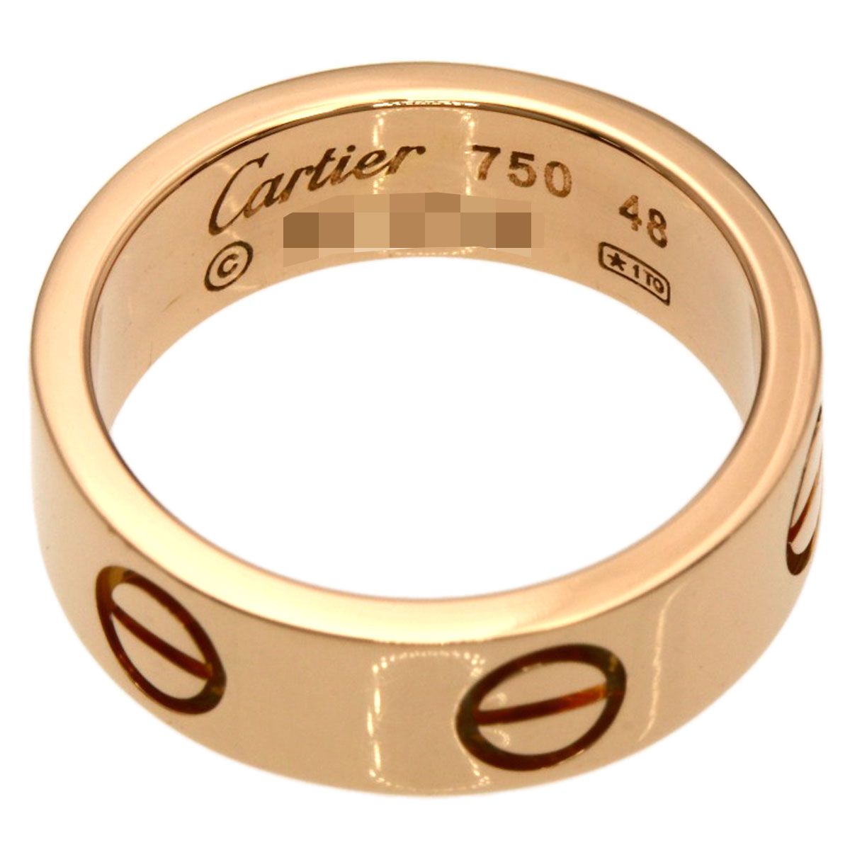 Cartier Love Ring 48 18k Pink Gold — view 4