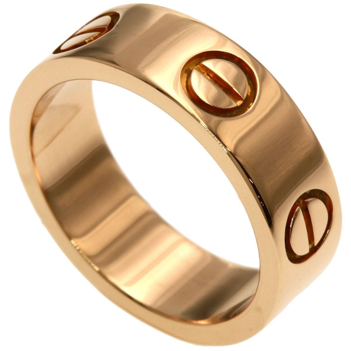 Cartier Love Ring 48 18k Pink Gold