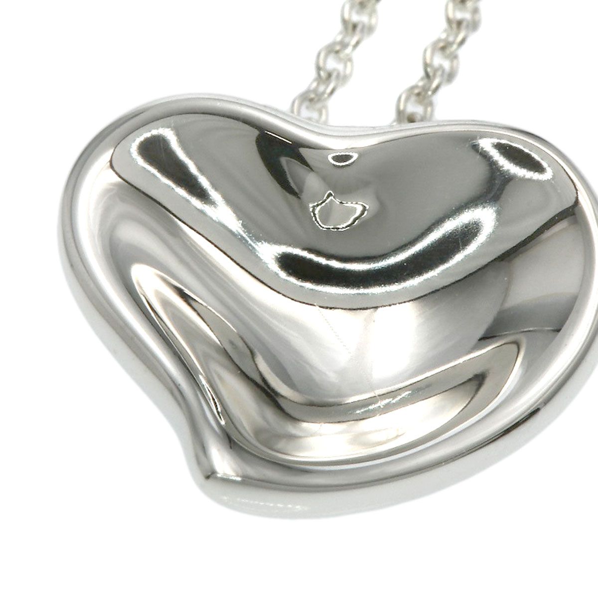Tiffany & Co Full Heart Necklace Silver — view 6