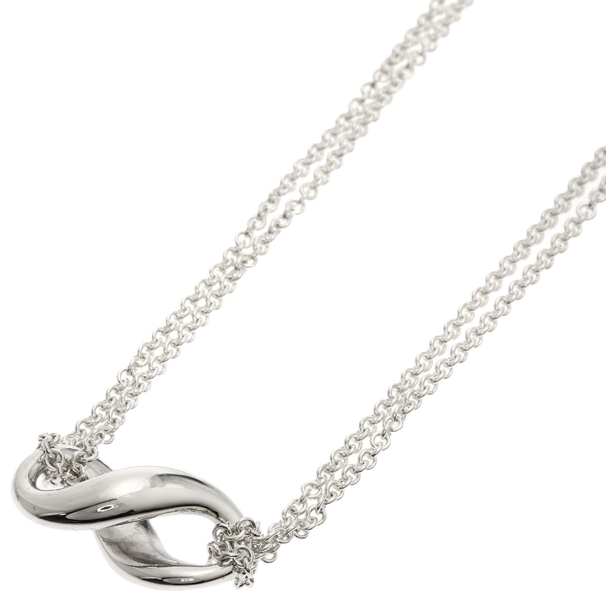 Tiffany & Co Figure Eight Necklace Silver