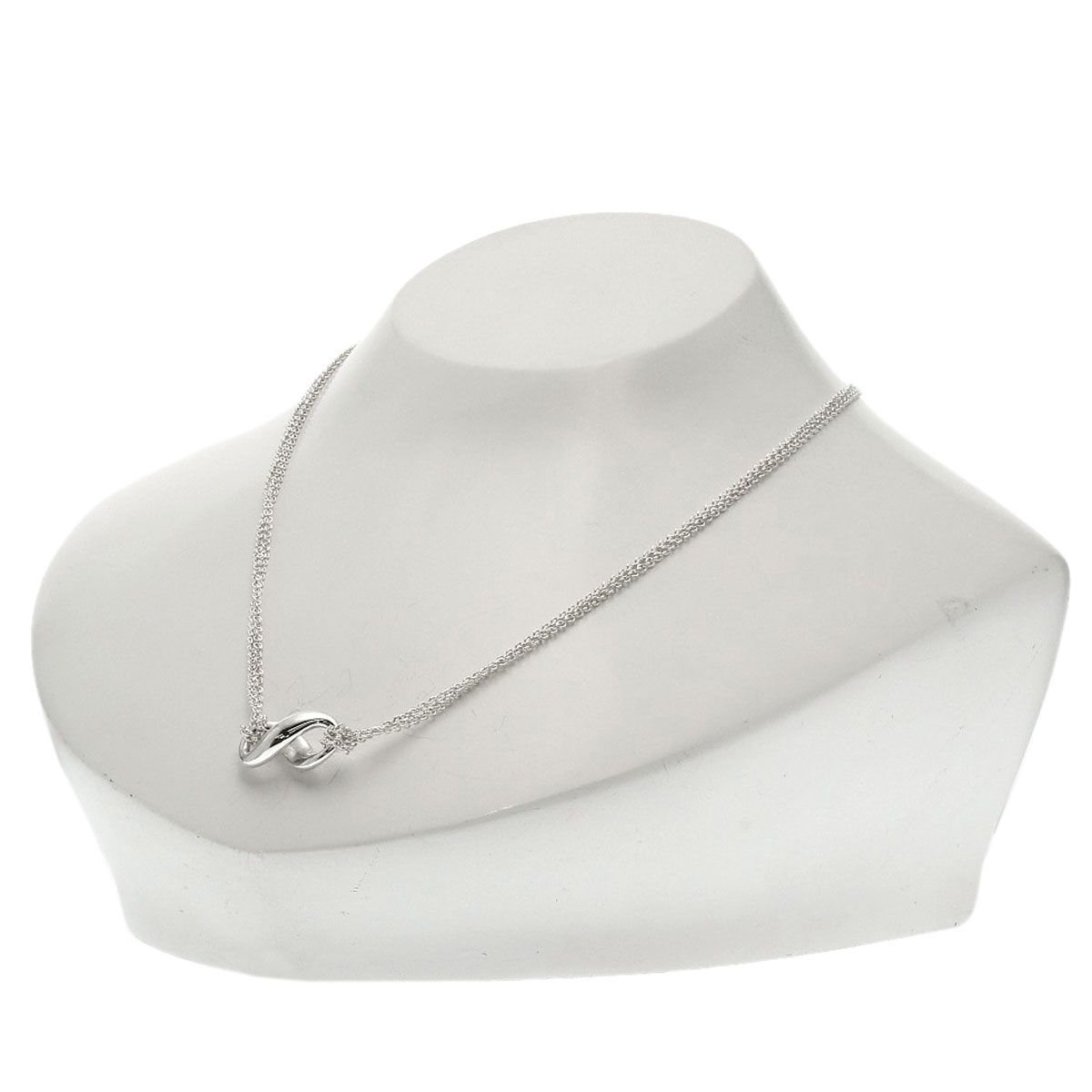 Tiffany & Co Figure Eight Necklace Silver — view 4