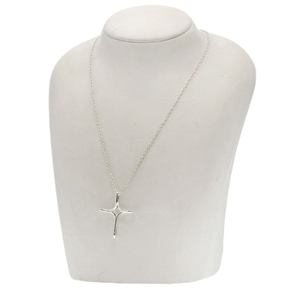 Tiffany & Co Open Cross Necklace Silver — view 5