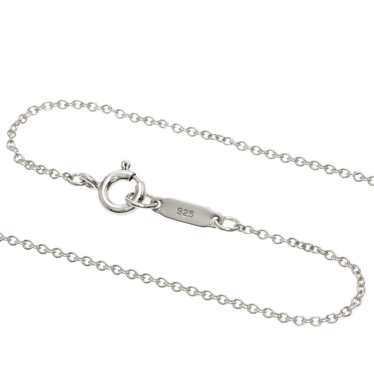 Tiffany & Co Bow Ribbon Necklace Silver — view 3