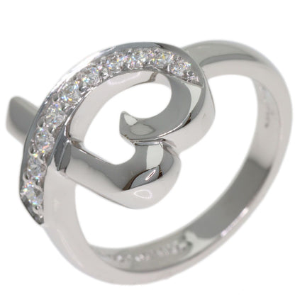 Tiffany & Co Loving Heart Diamond Ring 18k White Gold — view 2