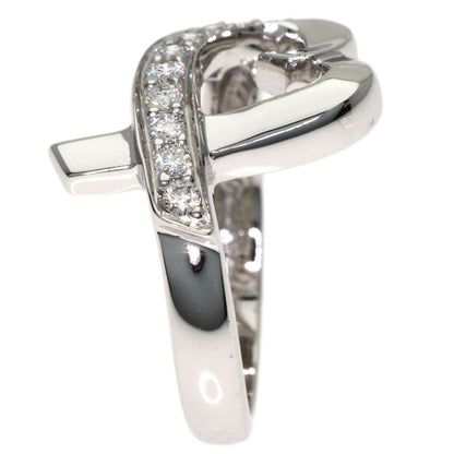 Tiffany & Co Loving Heart Diamond Ring 18k White Gold — view 3
