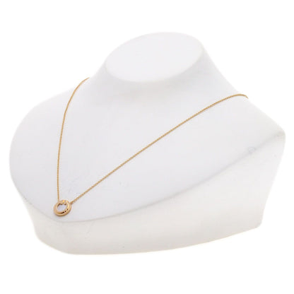 Tiffany & Co T Two Circle Shell Necklace 18k Pink Gold — view 6