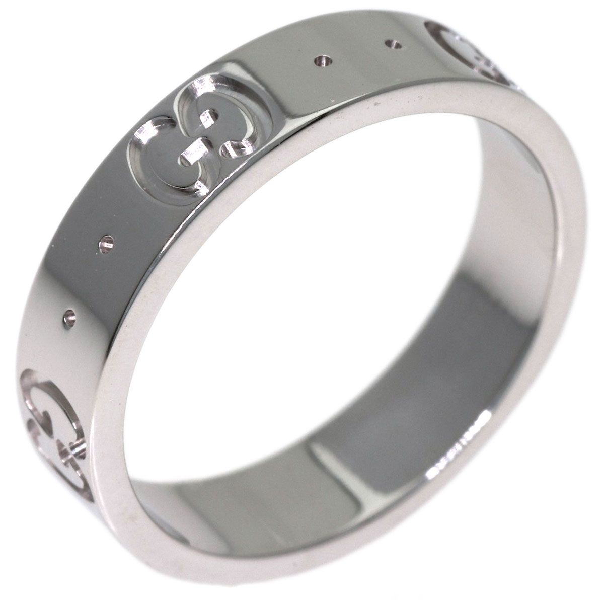 Gucci Icon Ring 18k White Gold — view 2