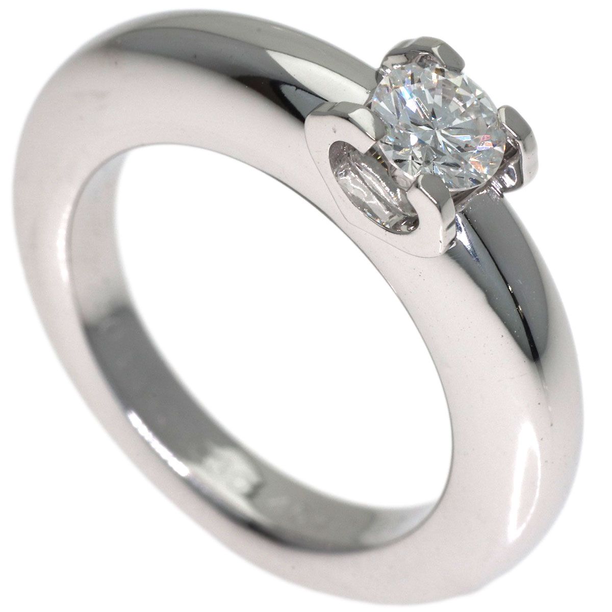 Cartier C de Cartier Diamond 45 Ring 18k White Gold