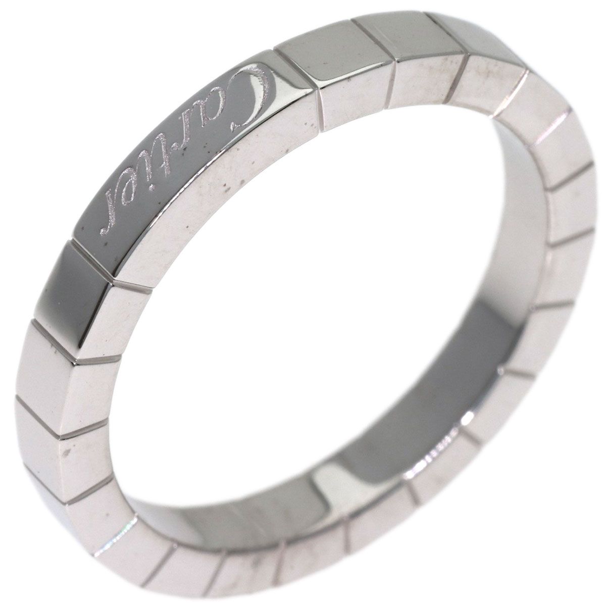 Cartier Lanieres 58 Ring 18k White Gold — view 2