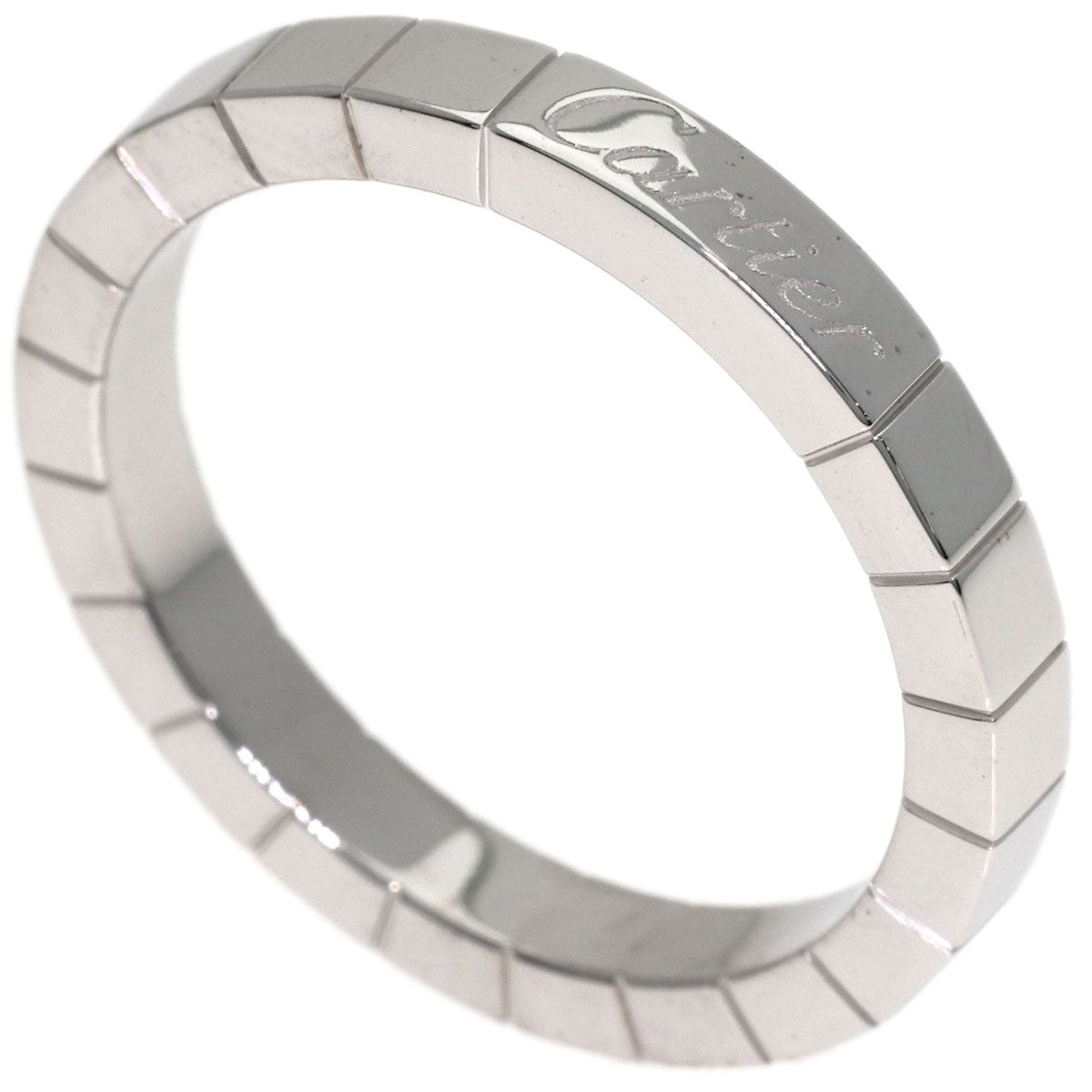 Cartier Lanieres 58 Ring 18k White Gold