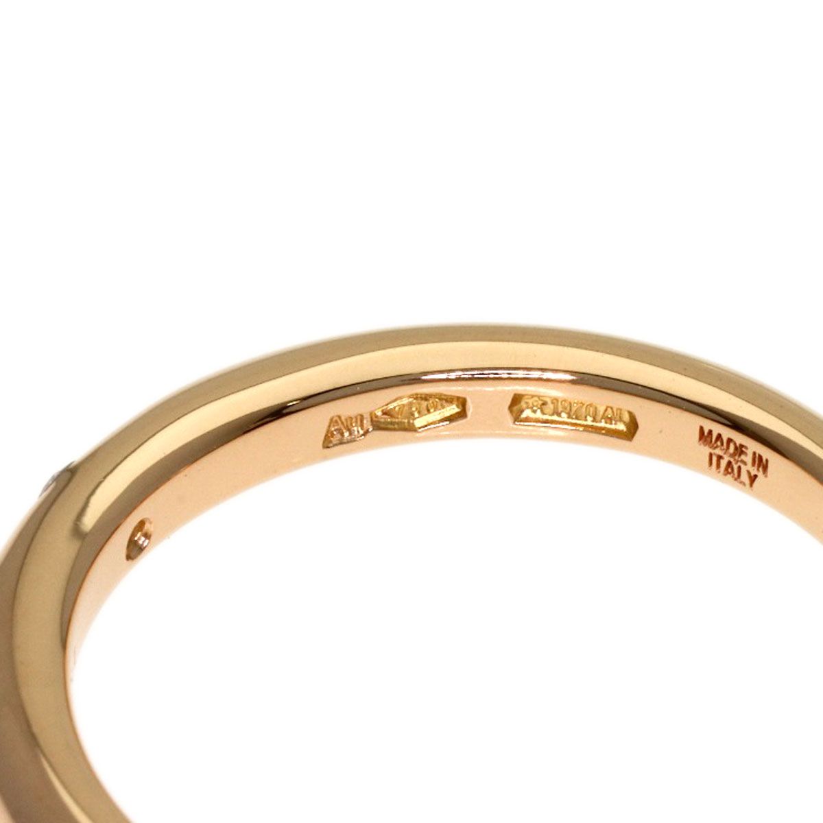 Bvlgari Fedi Diamond Ring 18k Pink Gold — view 6